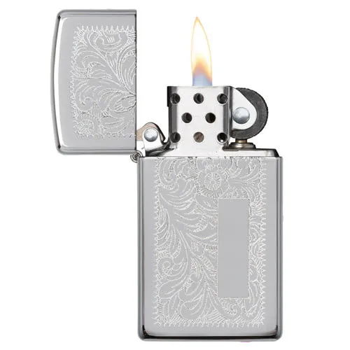 Zippo Slim® Chrome Venetian®