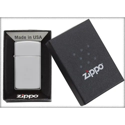 Zippo Slim® High Polish Chrome
