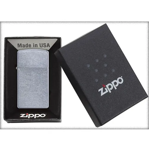 Zippo Slim® Street Chrome™