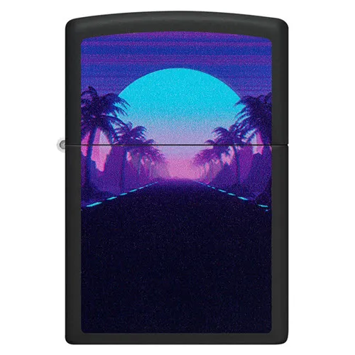 Sunset Black Light Design