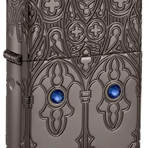 Zippo 46753 – Zippo Gothic Window Armor Black Ice