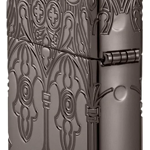 Zippo 46753 – Zippo Gothic Window Armor Black Ice