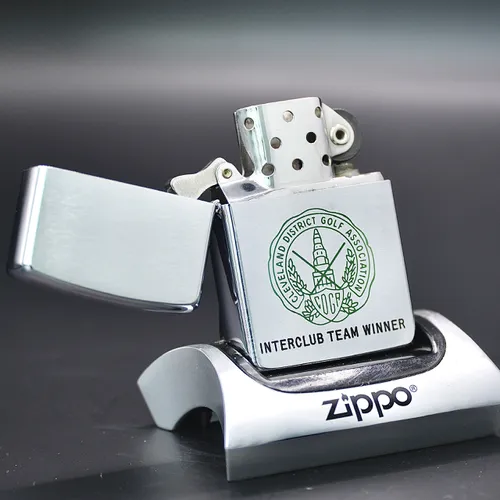 ZIPPO XƯA 1958 - HÀNG XƯA THẬP NIÊN 50s _CHỦ ĐỀ CLEVERLAND DISTRICT GOLF ASSOCIATION