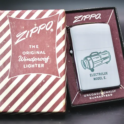 ZIPPO XƯA 1955 - HÀNG XƯA THẬP NIÊN 50s _CHỦ ĐỀ ELECTROLUX MODEL E.