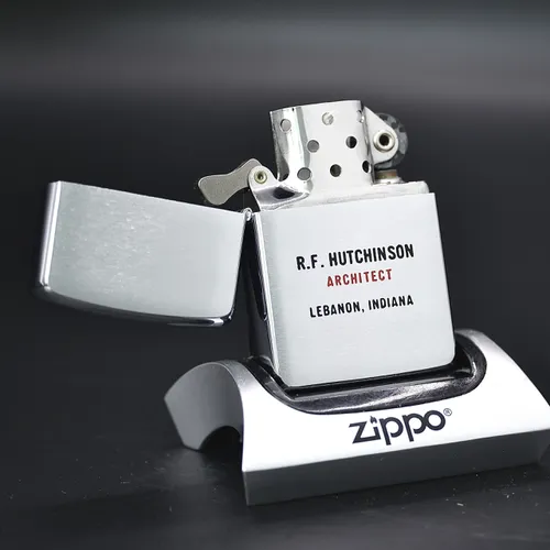 ZIPPO XƯA 1959 - HÀNG XƯA THẬP NIÊN 50s _CHỦ ĐỀ R.F HUTCHINSON ARCHITECT