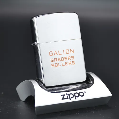 ZIPPO XƯA 1957 - HÀNG XƯA THẬP NIÊN 50s _CHỦ ĐỀ GALION GRADERS ROLLERS