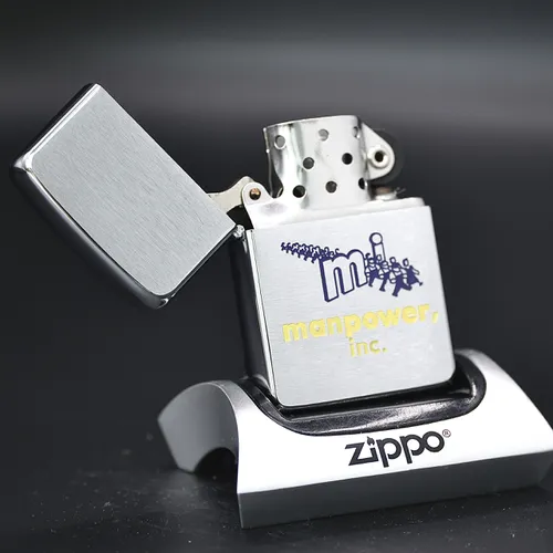 ZIPPO XƯA 1956 - HÀNG XƯA THẬP NIÊN 50s _CHỦ ĐỀ MANPOWER INC.