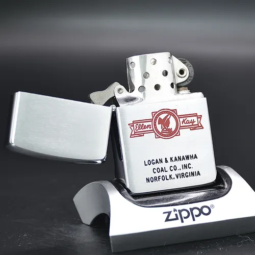 ZIPPO XƯA 1959 - HÀNG XƯA THẬP NIÊN 50s _CHỦ ĐỀ LOGAN & KANAWHA COAL CO.