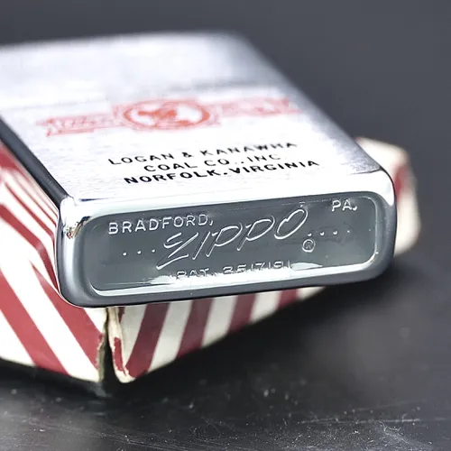 ZIPPO XƯA 1959 - HÀNG XƯA THẬP NIÊN 50s _CHỦ ĐỀ LOGAN & KANAWHA COAL CO.