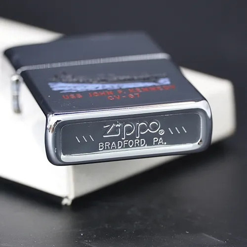 ZIPPO XƯA 1984 - HÀNG XƯA THẬP NIÊN 80s _CHỦ ĐỀ HIẾM TÀU CHIẾN USS JOHN F. KENNEDY CV-67