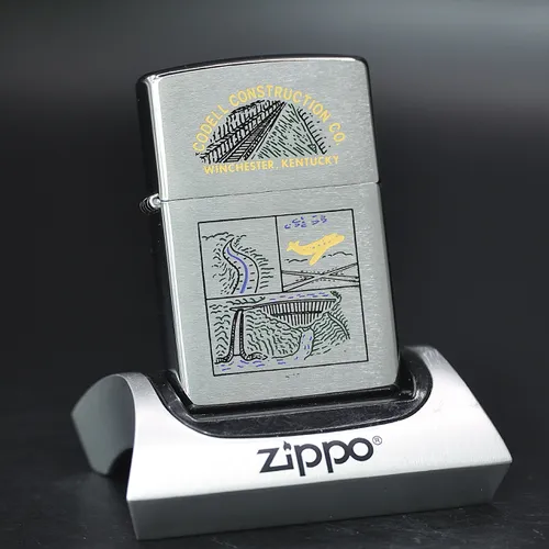 ZIPPO XƯA 1996 - HÀNG XƯA THẬP NIÊN 90s _ CHỦ ĐỀ  CODELL CONSTRUCTION CO.