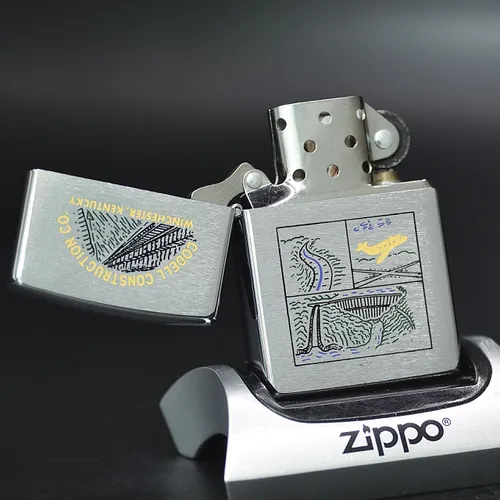 ZIPPO XƯA 1996 - HÀNG XƯA THẬP NIÊN 90s _ CHỦ ĐỀ  CODELL CONSTRUCTION CO.