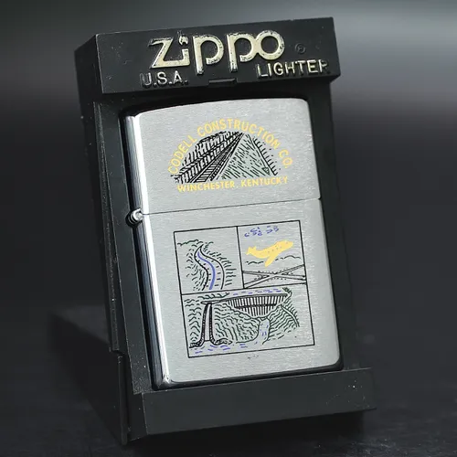 ZIPPO XƯA 1996 - HÀNG XƯA THẬP NIÊN 90s _ CHỦ ĐỀ  CODELL CONSTRUCTION CO.
