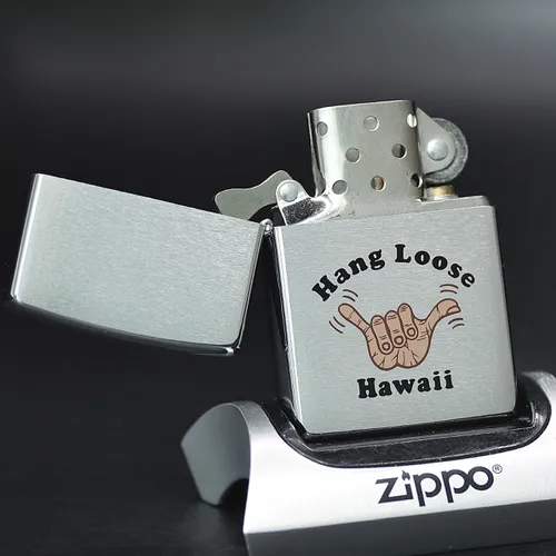 ZIPPO XƯA 1998 - HÀNG XƯA THẬP NIÊN 90s _ CHỦ ĐỀ  HANG LOOSE HAWAII