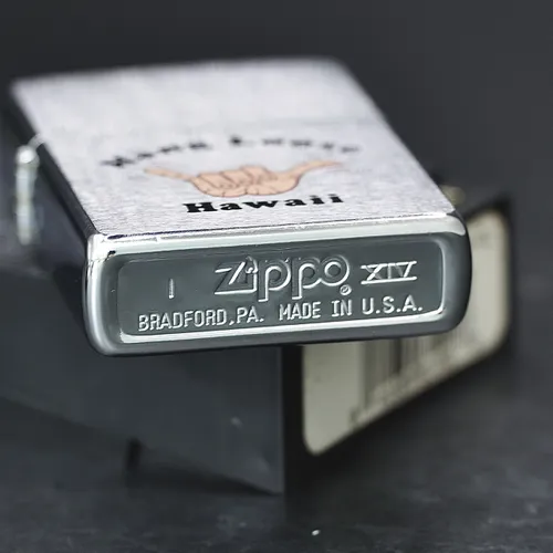 ZIPPO XƯA 1998 - HÀNG XƯA THẬP NIÊN 90s _ CHỦ ĐỀ  HANG LOOSE HAWAII