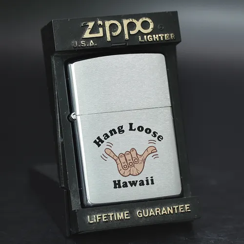 ZIPPO XƯA 1998 - HÀNG XƯA THẬP NIÊN 90s _ CHỦ ĐỀ  HANG LOOSE HAWAII