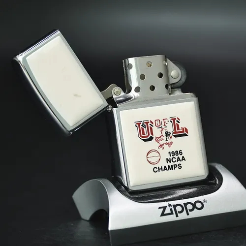 ZIPPO XƯA 1985 - HÀNG XƯA THẬP NIÊN 80s _ CHỦ ĐỀ NCAA CHAMPS BASKETBALL