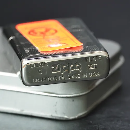ZIPPO XƯA 1996 MẠ BẠC - HÀNG XƯA THẬP NIÊN 90s _ CHỦ ĐỀ VENETIAN (SILVER PLATE)