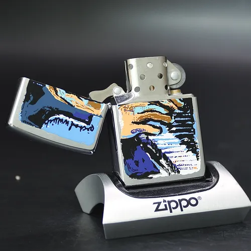 ZIPPO XƯA 1997 - HÀNG XƯA THẬP NIÊN 90s _ CHỦ ĐỀ RICHARD WALLICH II PIANO