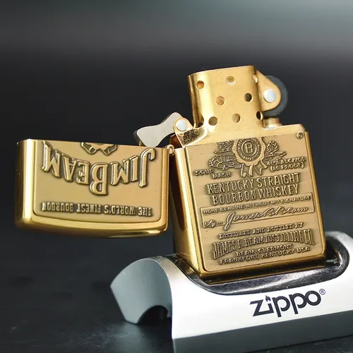 ZIPPO XƯA 1999 - HÀNG XƯA THẬP NIÊN 90s _ CHỦ ĐỀ JIM BEAM WINE