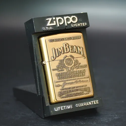 ZIPPO XƯA 1999 - HÀNG XƯA THẬP NIÊN 90s _ CHỦ ĐỀ JIM BEAM WINE