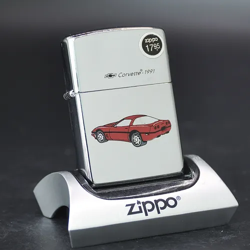 ZIPPO XƯA 1993 - HÀNG XƯA THẬP NIÊN 90s _ CHỦ ĐỀ CHEVROLET CORVETTE 1991