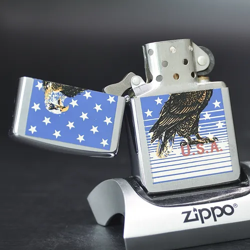 ZIPPO XƯA 1993 - HÀNG XƯA THẬP NIÊN 90s _ CHỦ ĐỀ EAGLE OF U.S.A