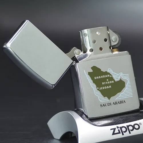 ZIPPO XƯA 1991 - HÀNG XƯA THẬP NIÊN 90s _ CHỦ ĐỀ SAUDI ARABIA