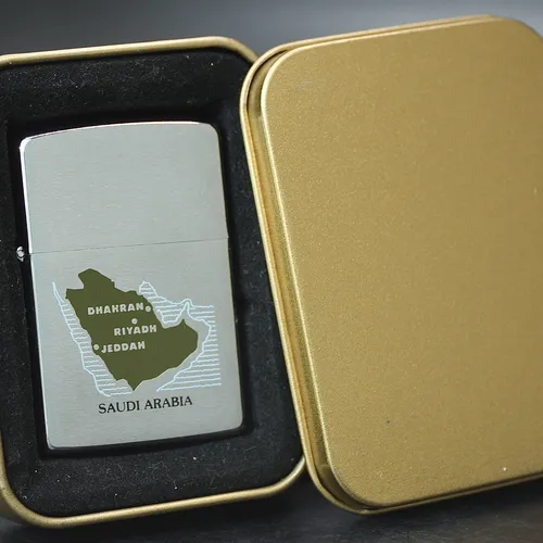 ZIPPO XƯA 1991 - HÀNG XƯA THẬP NIÊN 90s _ CHỦ ĐỀ SAUDI ARABIA