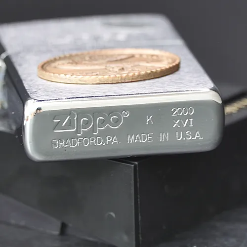 ZIPPO XƯA 2000 - HÀNG XƯA 2000s_ CHỦ ĐỀ FISH STAMP