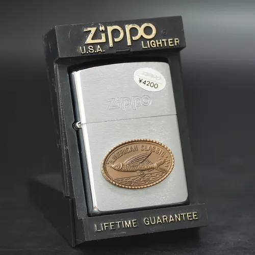 ZIPPO XƯA 2000 - HÀNG XƯA 2000s_ CHỦ ĐỀ FISH STAMP