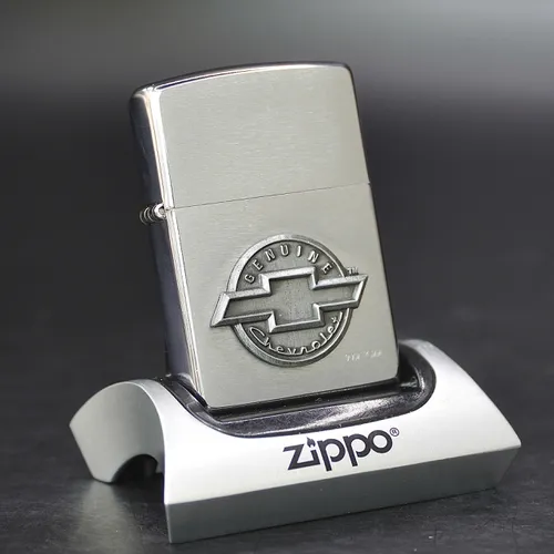 ZIPPO XƯA 2000 - HÀNG XƯA 2000s_ CHỦ ĐỀ LOGO CHEVROLET