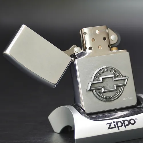 ZIPPO XƯA 2000 - HÀNG XƯA 2000s_ CHỦ ĐỀ LOGO CHEVROLET