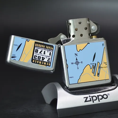ZIPPO XƯA 2001 - HÀNG XƯA 2000s _ CHỦ ĐỀ RESPECT FOR SOLDIERS PEARL HARBOR