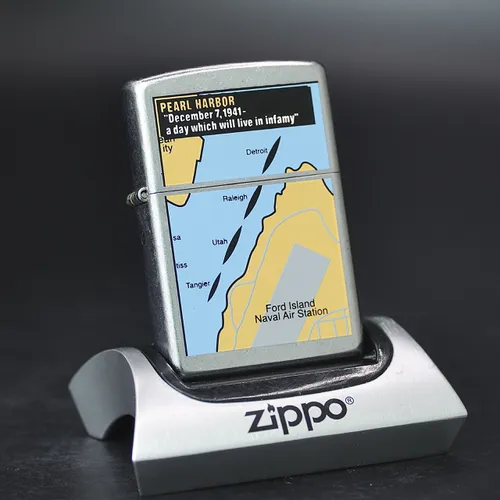 ZIPPO XƯA 2001 - HÀNG XƯA 2000s _ CHỦ ĐỀ DECEMBER 7, 1941 PEARL HARBOR