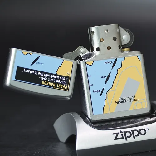 ZIPPO XƯA 2001 - HÀNG XƯA 2000s _ CHỦ ĐỀ DECEMBER 7, 1941 PEARL HARBOR