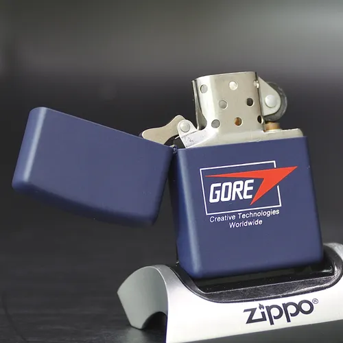 ZIPPO XƯA 1993 - HÀNG XƯA THẬP NIÊN 90s _ CHỦ ĐỀ LOGO GORE SƠN TĨNH ĐIỆN