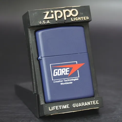 ZIPPO XƯA 1993 - HÀNG XƯA THẬP NIÊN 90s _ CHỦ ĐỀ LOGO GORE SƠN TĨNH ĐIỆN