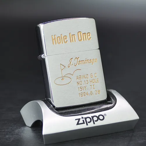 ZIPPO XƯA 1994 - HÀNG XƯA THẬP NIÊN 90s _ CHỦ ĐỀ HOLE IN ONE
