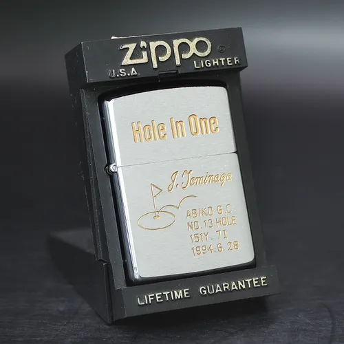 ZIPPO XƯA 1994 - HÀNG XƯA THẬP NIÊN 90s _ CHỦ ĐỀ HOLE IN ONE