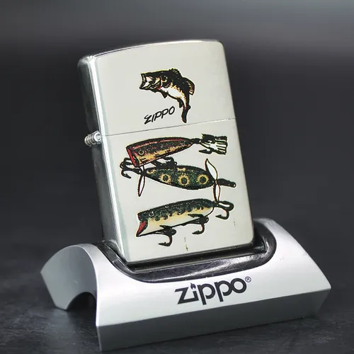 ZIPPO XƯA 2000 - HÀNG XƯA 2000s _ CHỦ ĐỀ FISHING BAITS