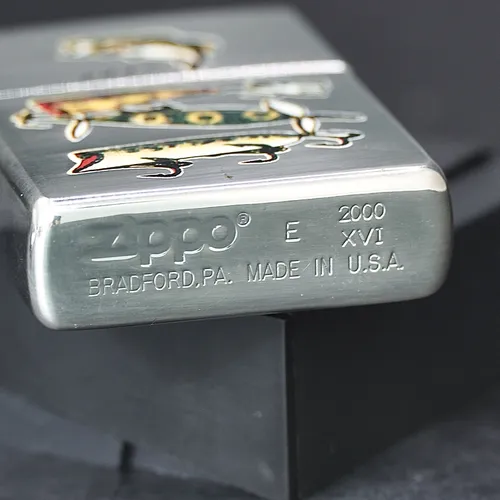 ZIPPO XƯA 2000 - HÀNG XƯA 2000s _ CHỦ ĐỀ FISHING BAITS