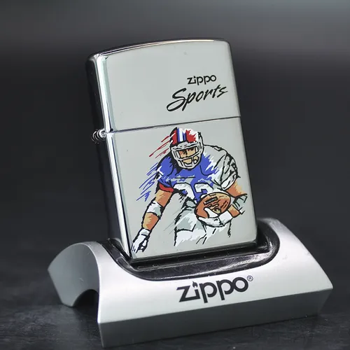 ZIPPO XƯA 1997 - HÀNG XƯA THẬP NIÊN 90s _ CHỦ ĐỀ FOOTBALL PLAYER