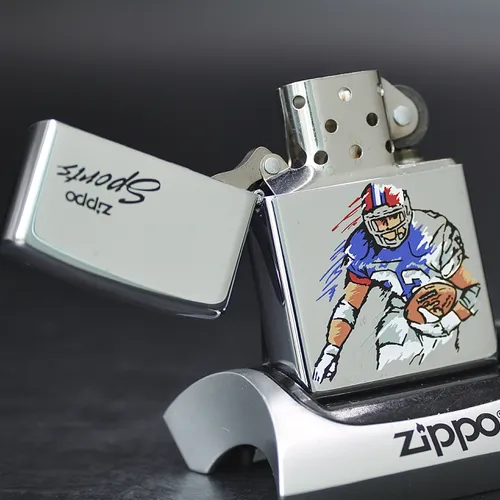 ZIPPO XƯA 1997 - HÀNG XƯA THẬP NIÊN 90s _ CHỦ ĐỀ FOOTBALL PLAYER