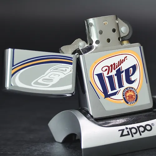 ZIPPO XƯA 1998 - HÀNG XƯA THẬP NIÊN 90s _ CHỦ ĐỀ MILLER LITE