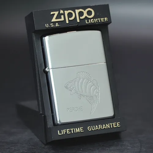 ZIPPO XƯA 1998 - HÀNG XƯA THẬP NIÊN 90s _ CHỦ ĐỀ FISH LOGO