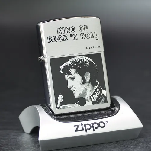 ZIPPO XƯA 2000 - HÀNG XƯA 2000s _ CHỦ ĐỀ KING OF ROCK’ N ROLL