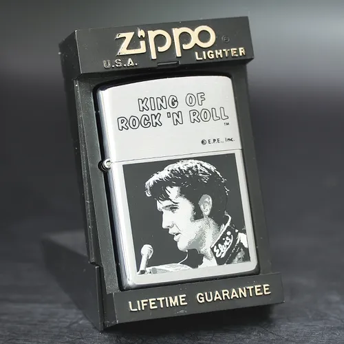ZIPPO XƯA 2000 - HÀNG XƯA 2000s _ CHỦ ĐỀ KING OF ROCK’ N ROLL