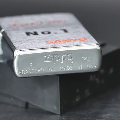ZIPPO XƯA 1995 - HÀNG XƯA THẬP NIÊN 90s _ CHỦ ĐỀ SANYO