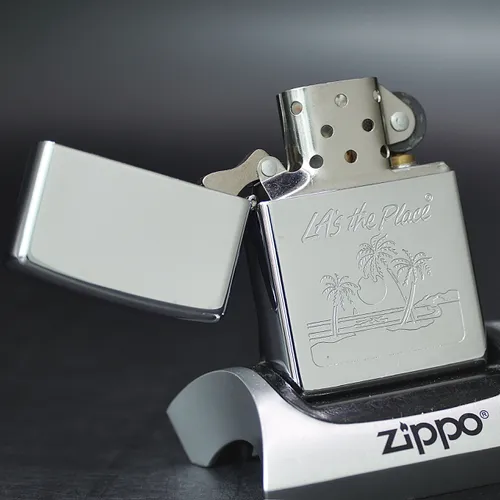 ZIPPO XƯA 1998 - HÀNG XƯA THẬP NIÊN 90s _ CHỦ ĐỀ LA’S THE PLACE